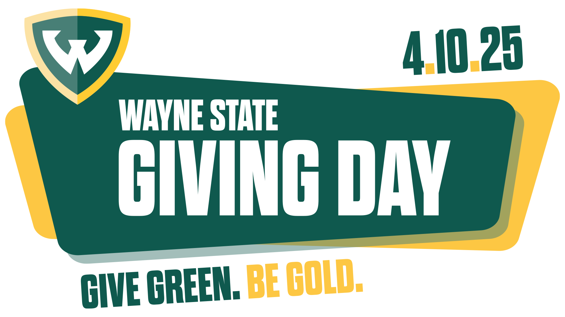 Wayne State Giving Day logo 2025